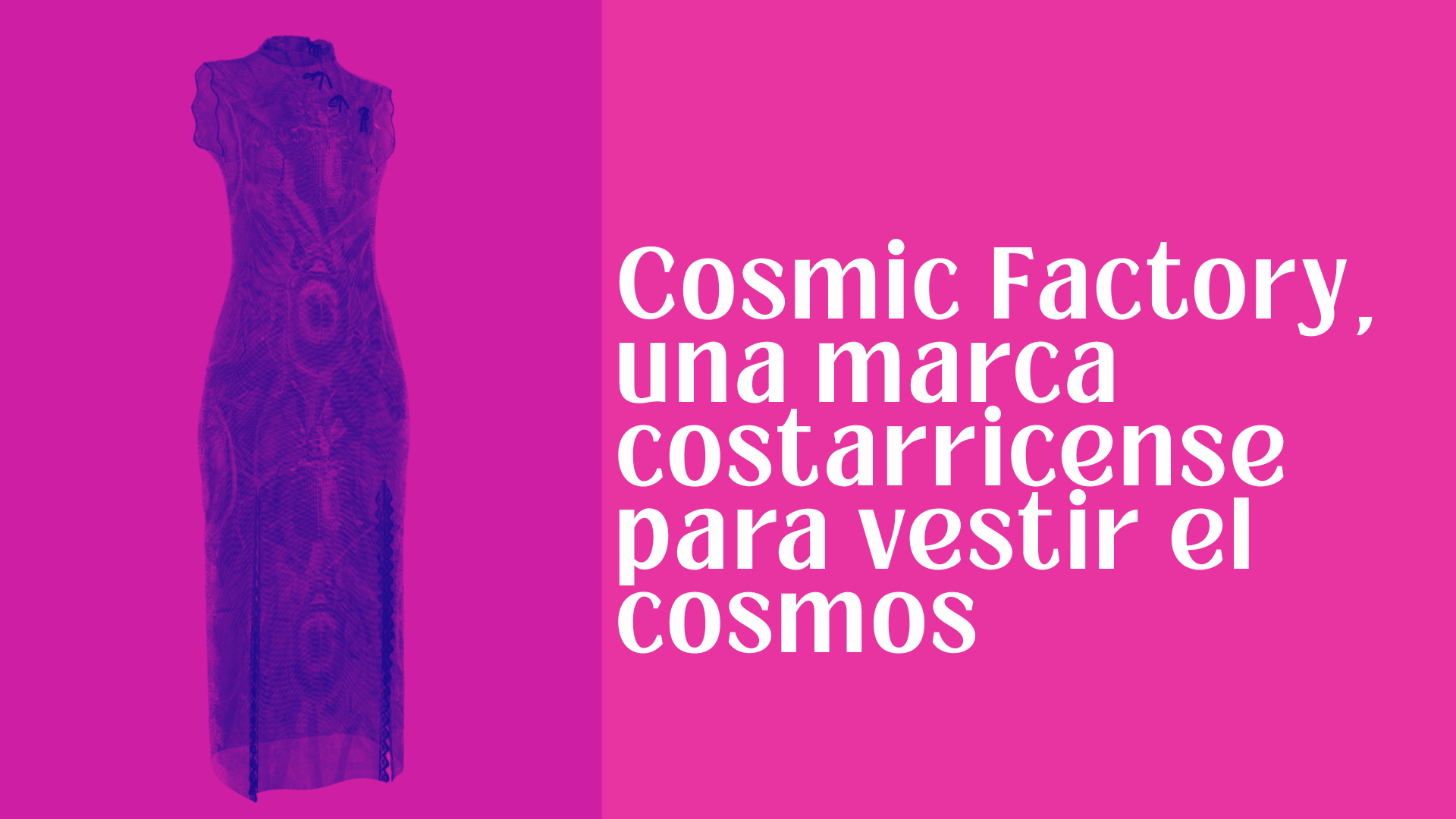 Cosmic Factory, una marca costarricense para vestir el cosmos